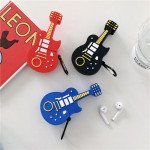 Wholesale Cute Design Cartoon Silicone Cover Skin for Airpod (1 / 2) Charging Case (Guitar Green)